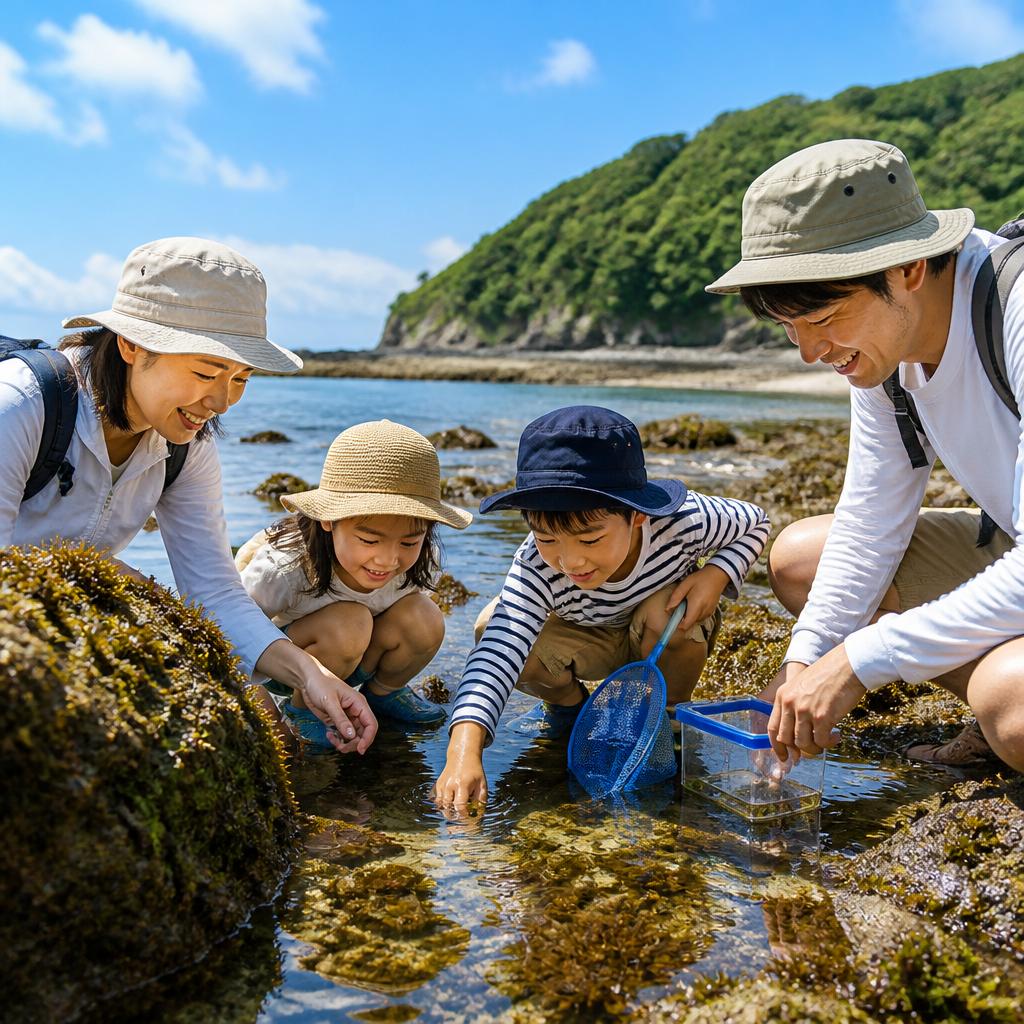 家族みんなで楽しむ、生物観察の冒険！9月の葉山で湘南の魅力を体験しよう！